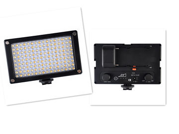 Đèn LED di động có thể sạc lại trên đèn máy ảnh với vỏ nhựa