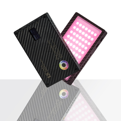 Đèn LED bỏ túi 3200k Rgb HS-P12 15 Hiệu ứng ánh sáng Điều khiển ứng dụng di động